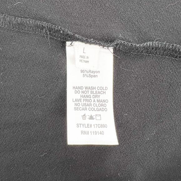 Culture Phit Black Long Sleeve Top L - Picture 5 of 5